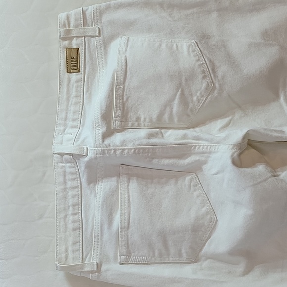 Paige Verdugo Ultra Skinny Jeans Cream/Gold Solstice size 30 - Picture 8 of 16